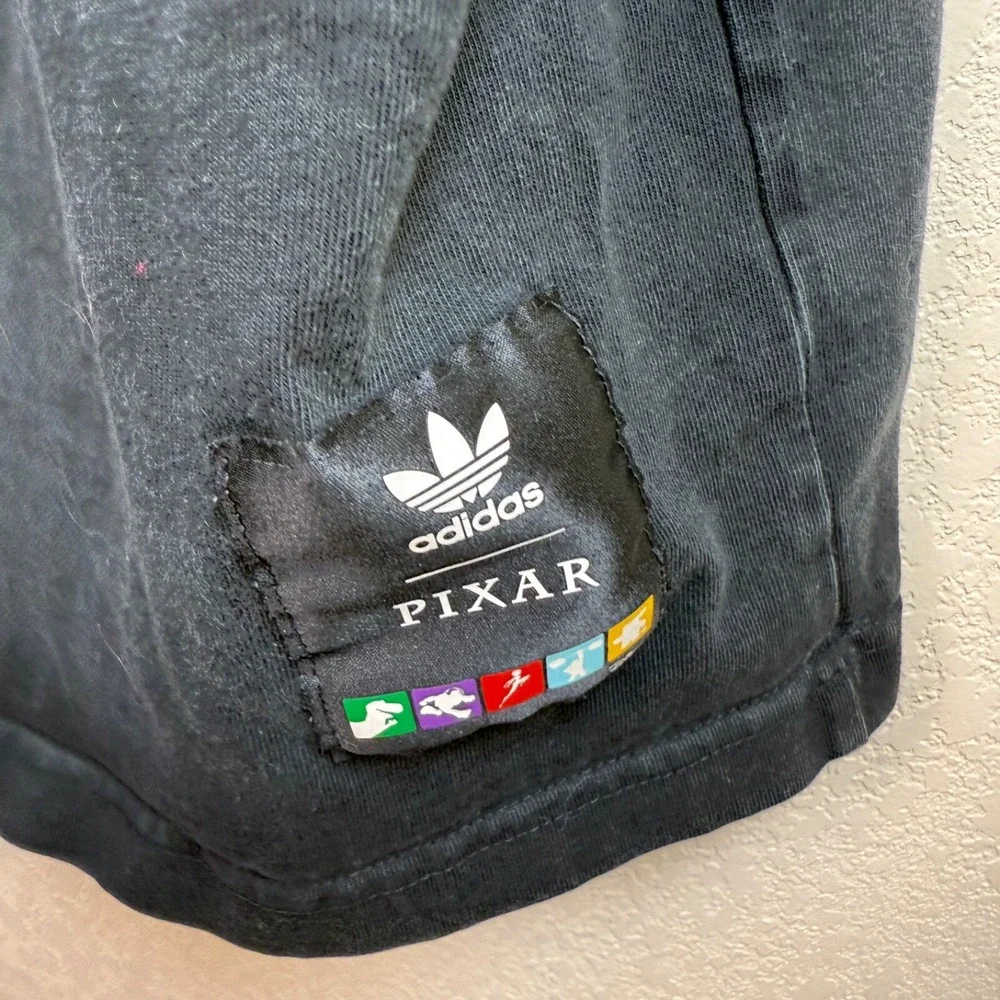 Adidas Pixar Collab Graphic Tee Mens 2XL Short‎ Sleeve Rare Kidcore Streetwear